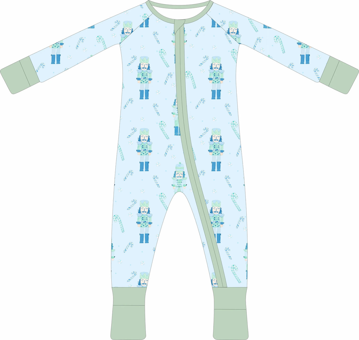 PREORDER: Nutcracker Christmas Bamboo Zippy(Oct)