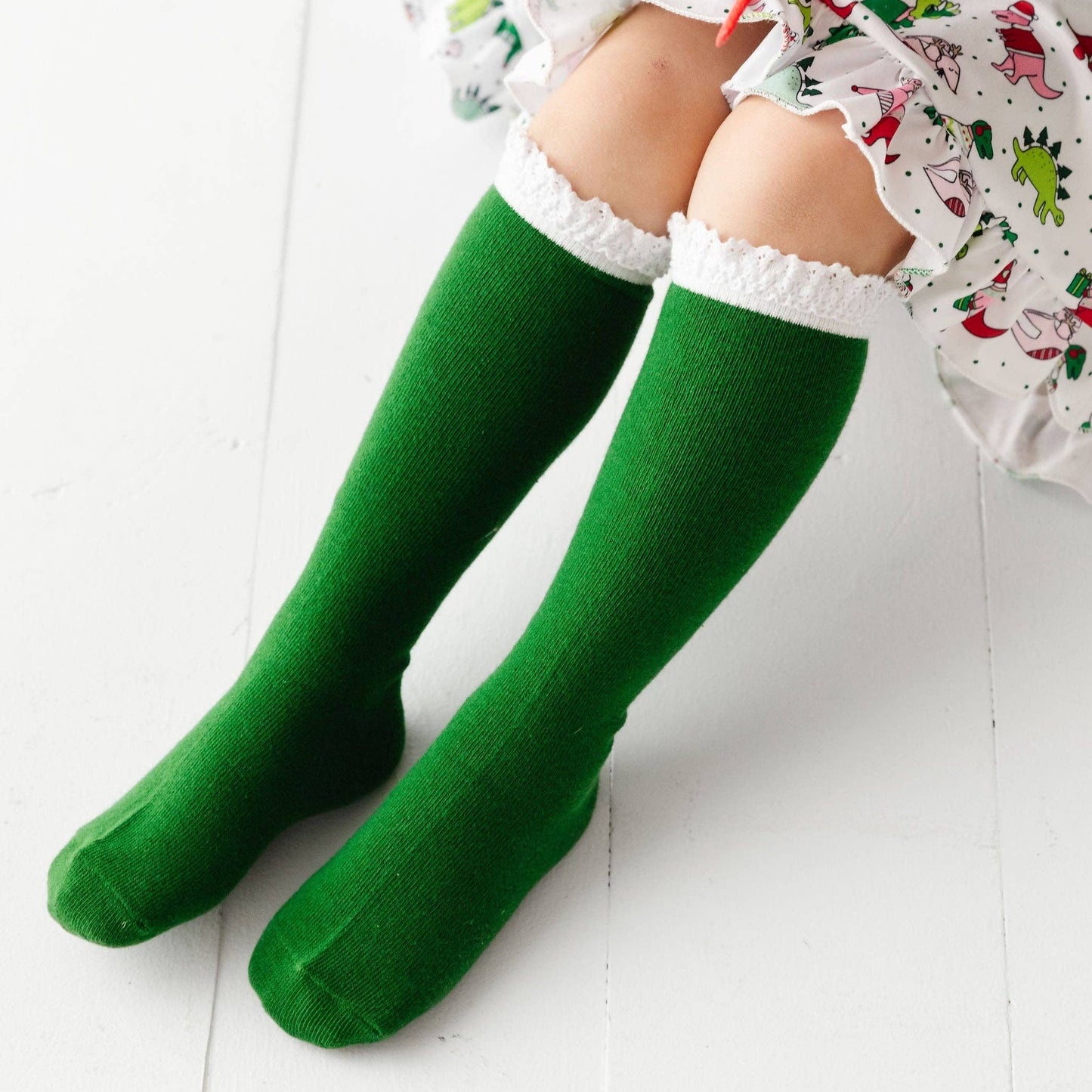 Santa Baby Knee High Socks 3-Pack