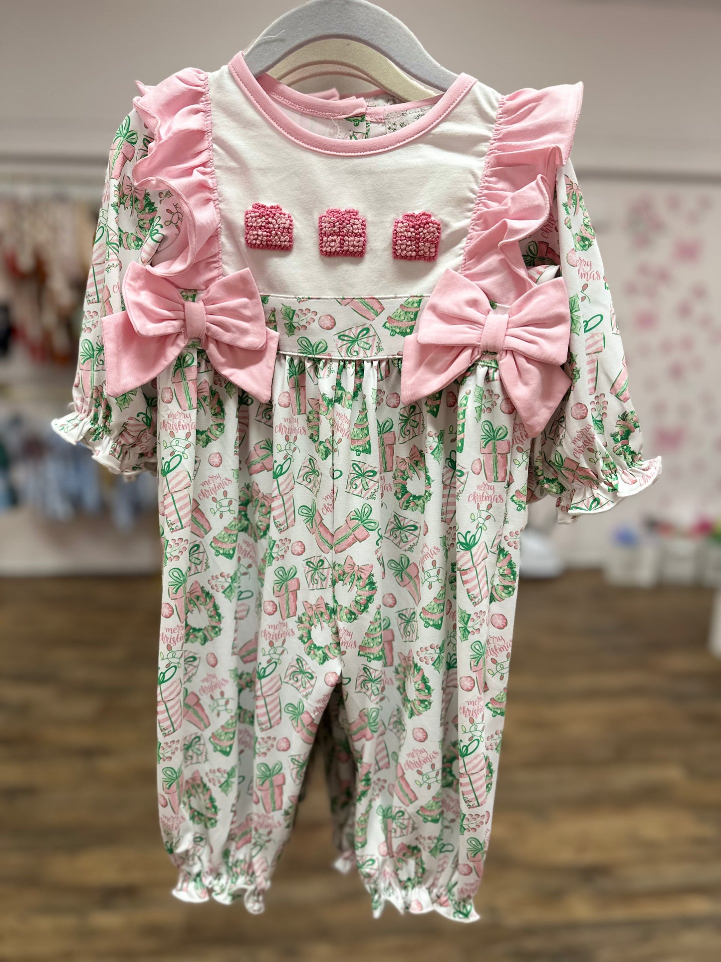 Christmas Presents long Bubble