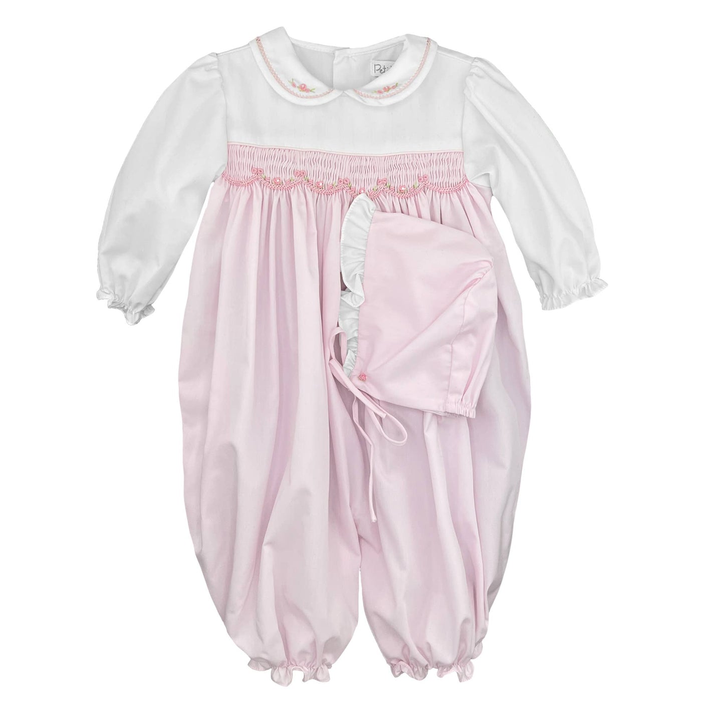 Smocked Convertible Gown