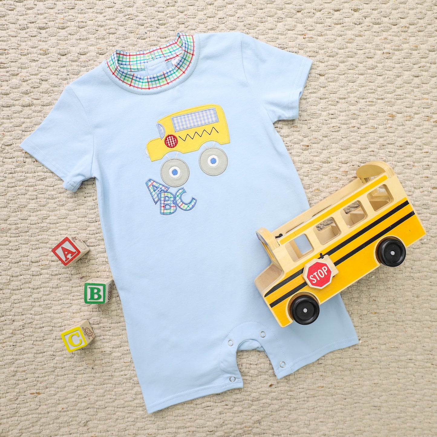 ABC Monster Bus Romper