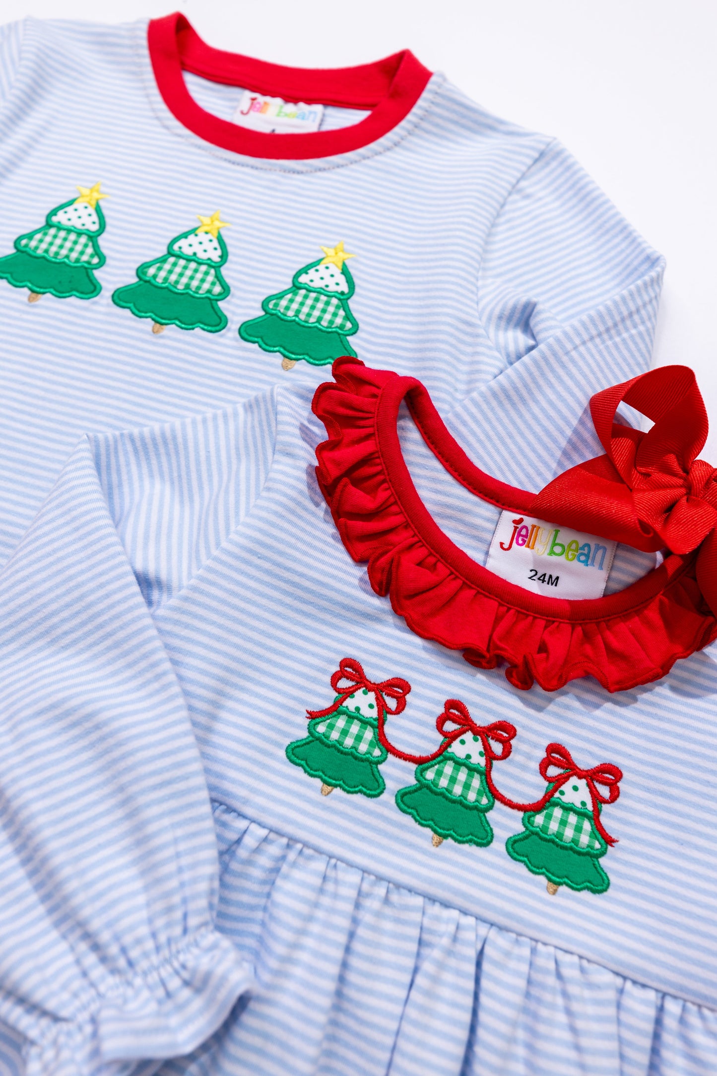 Christmas Tree Trio Bloomer Set