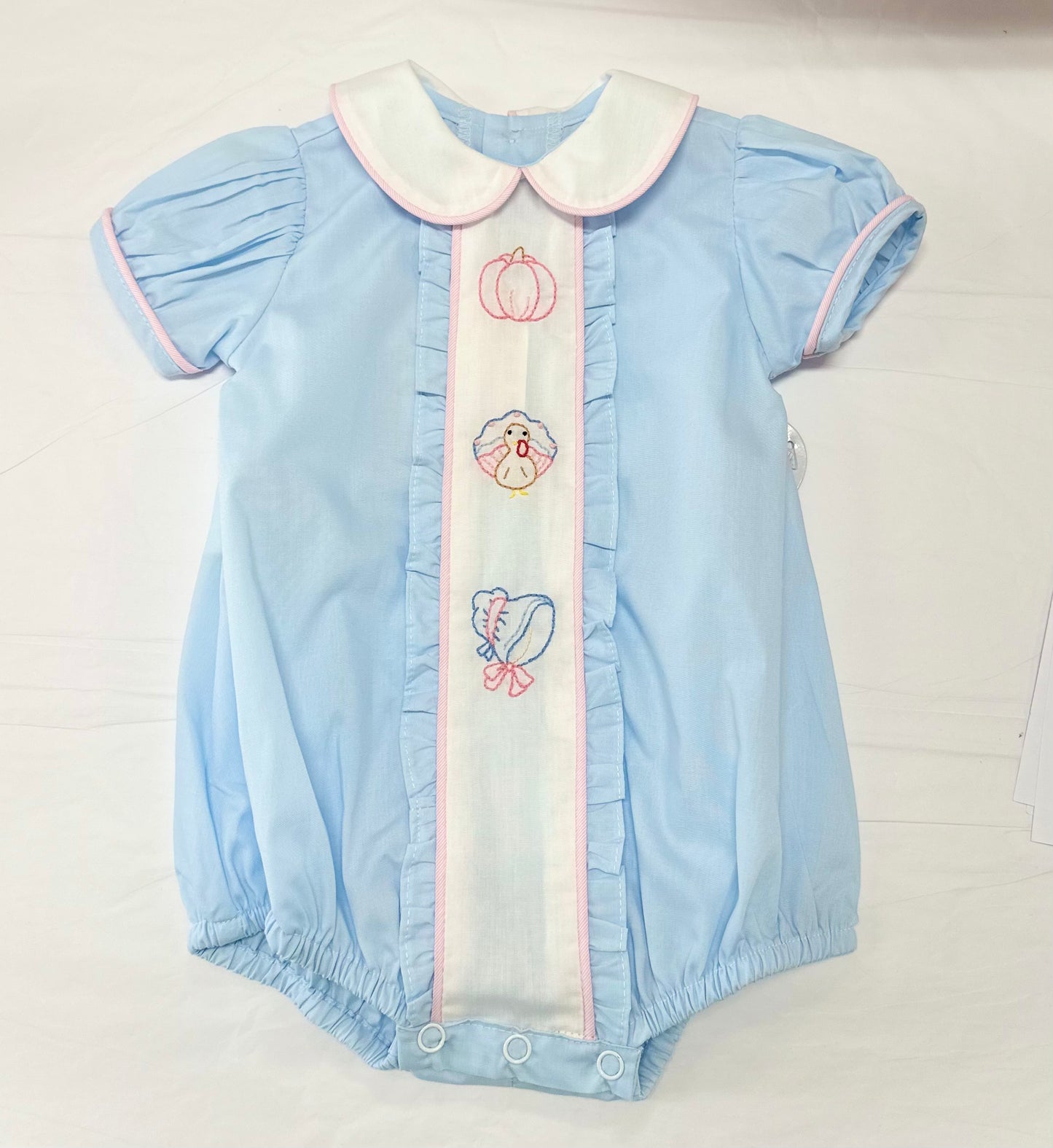 Fallon Girl Bubble - Thanksgiving