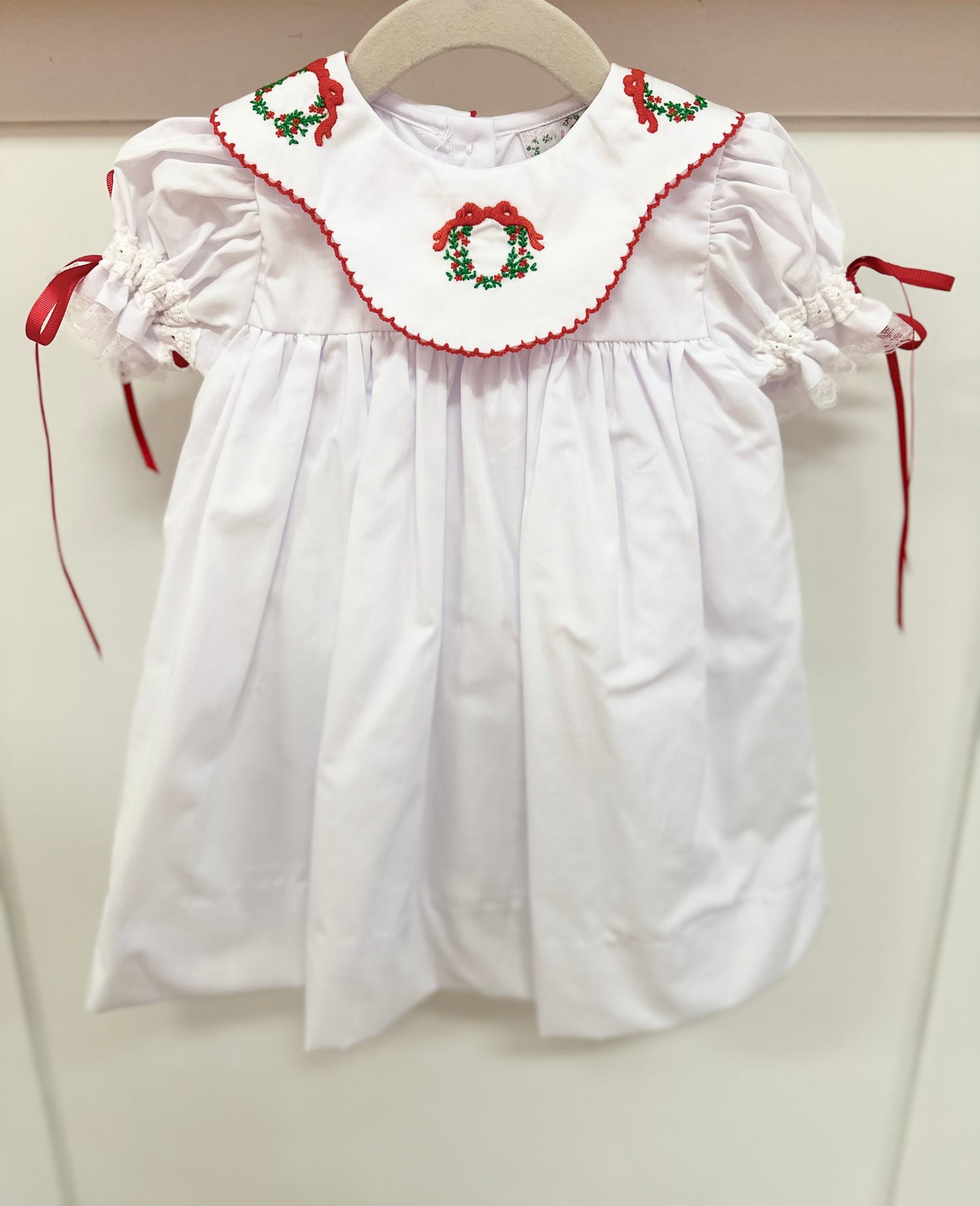 Heirloom Christmas Wreath Dress