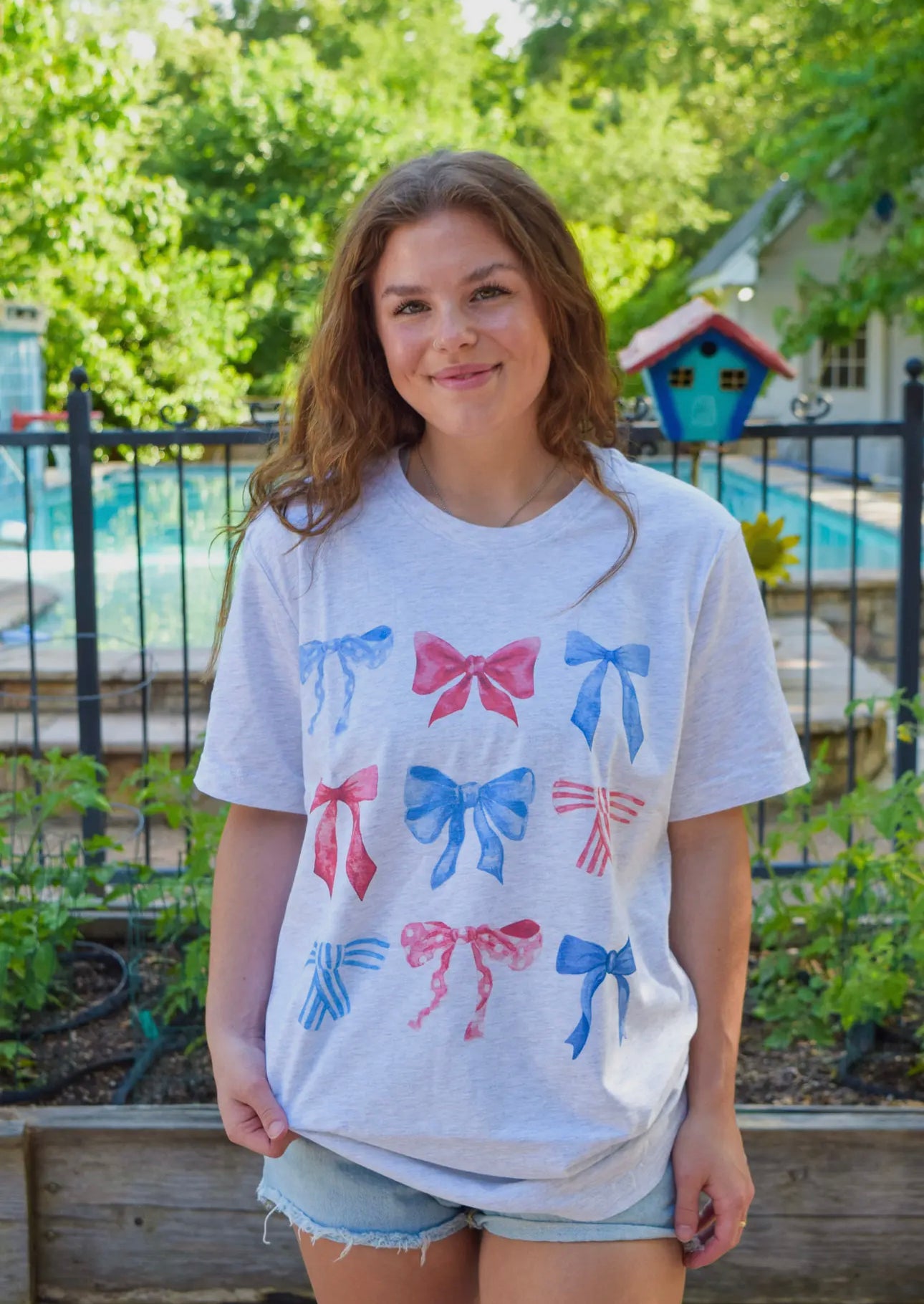 Patriotic Bows Graphic Tee