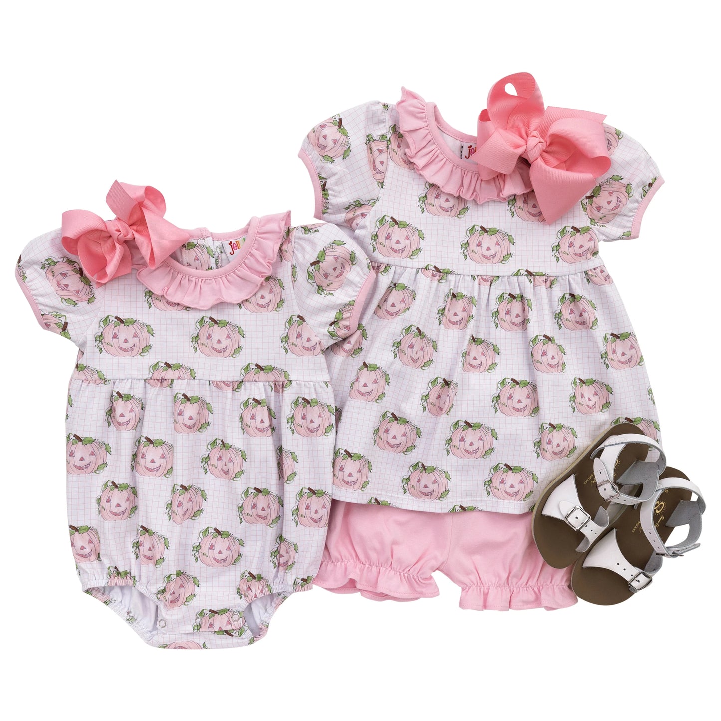 Jack O Lantern Ruffle Bubble