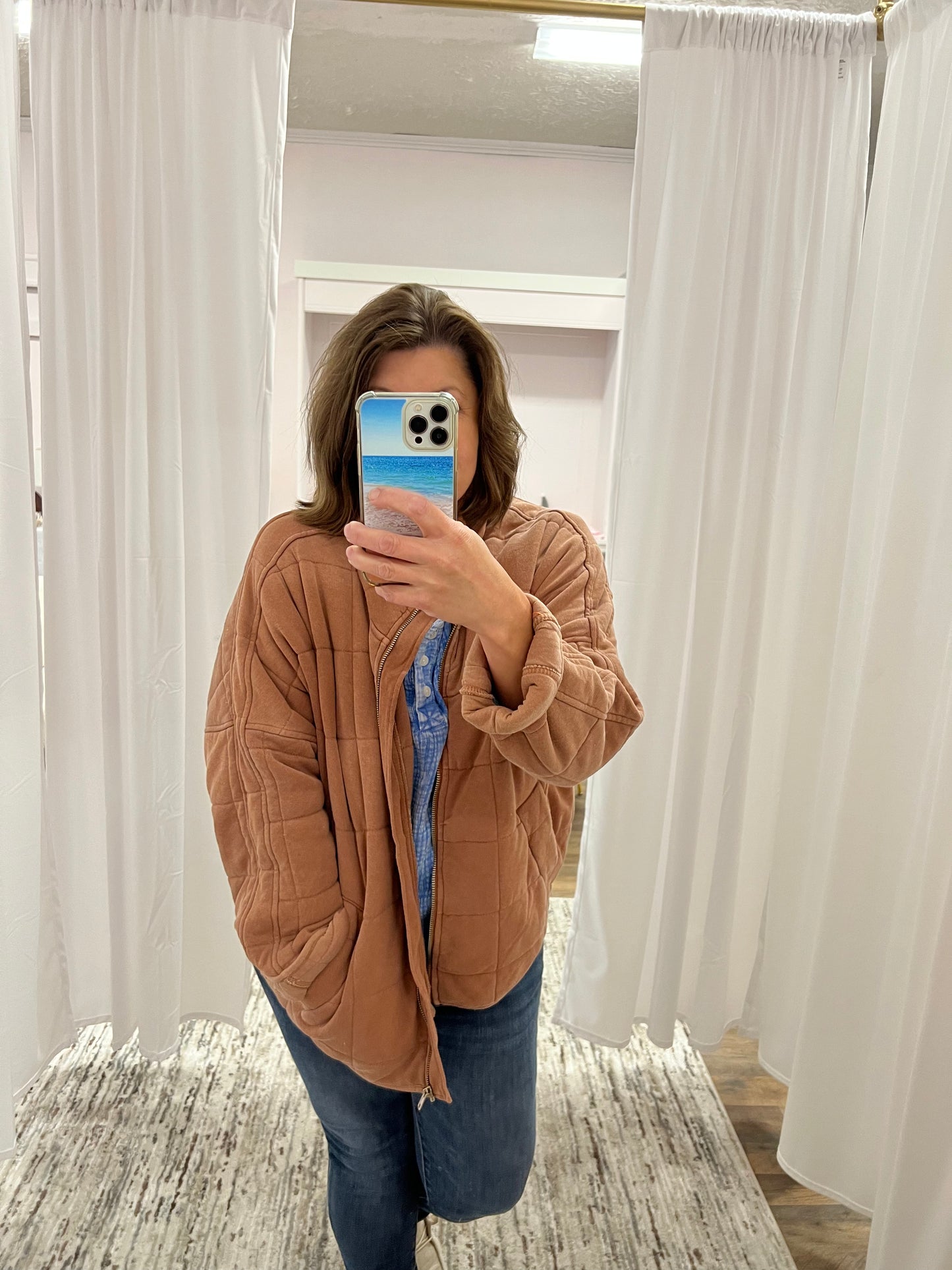 Getting Cozy Quilted Jacket