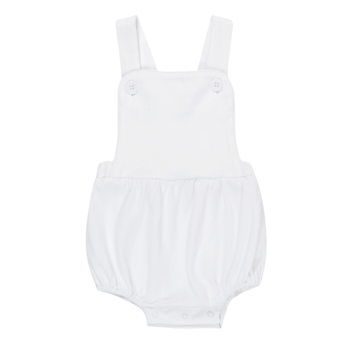 Embroidered White Sunsuits (girl & boy styles)