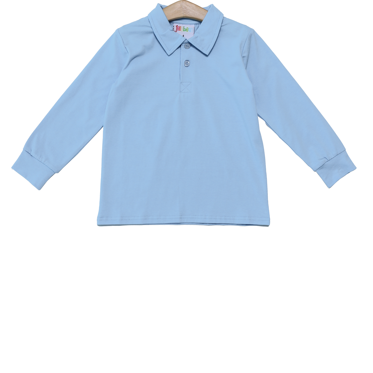 Micheal Polo LS- Light Blue