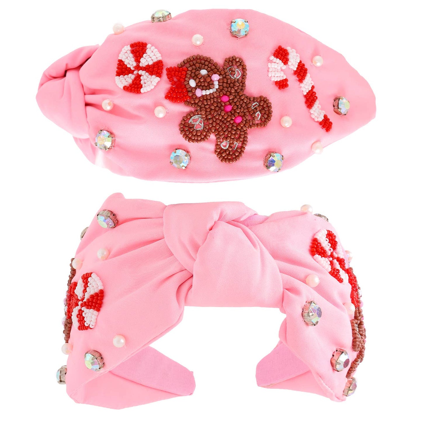 Jeweled Gingerbread Christmas Headband