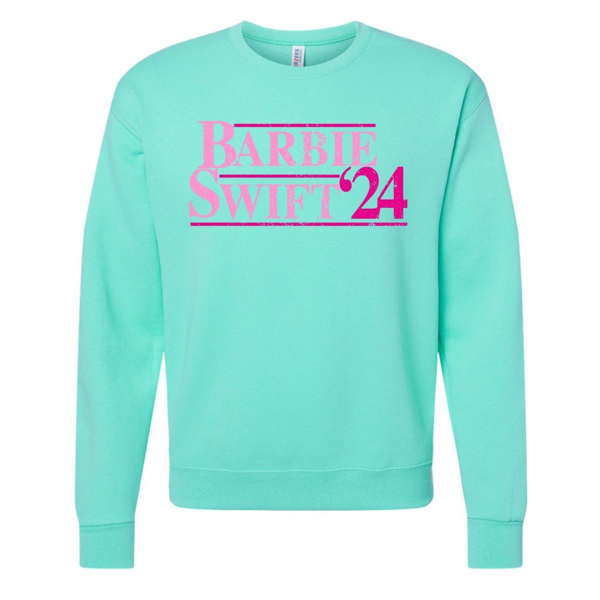'Girly Campaign '24' Crewneck Sweatshirt