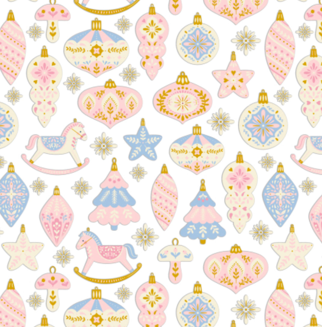 Christmas ornaments bubble