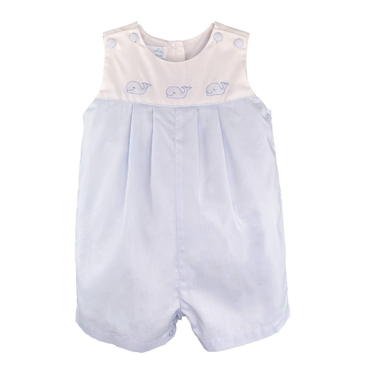 Whale Shadow Stitched Sunsuit