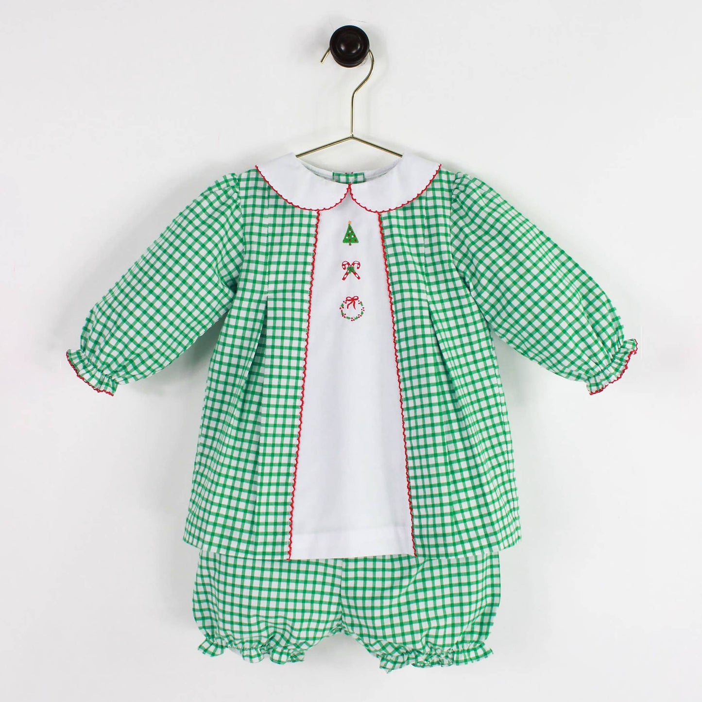 Christmas Embroidered Dress