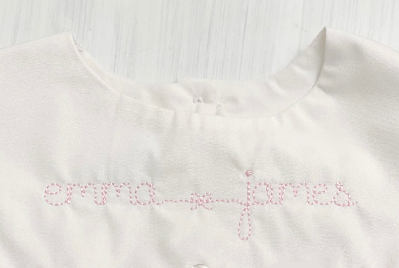 Embroidered Bibs & Burp Cloths