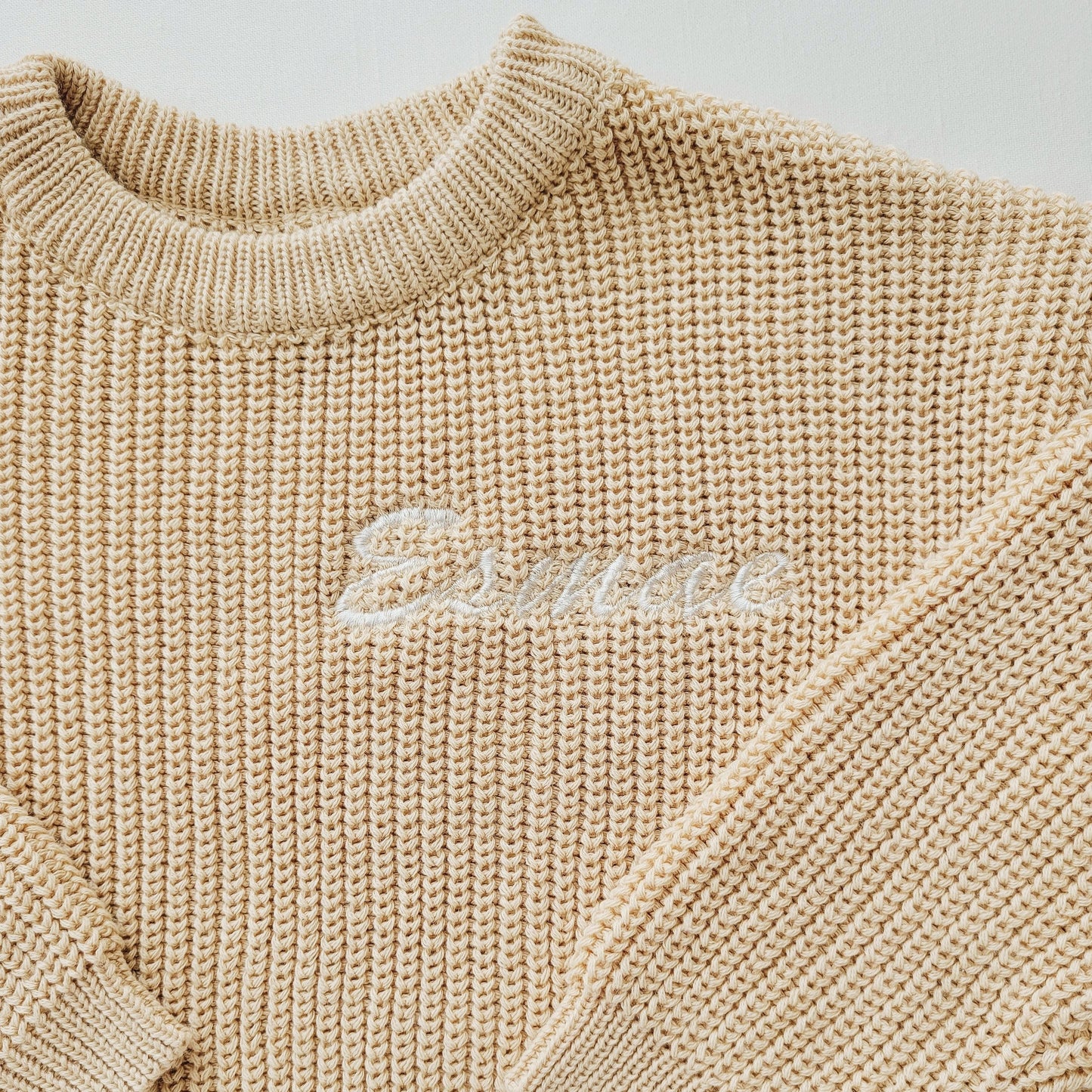 Caramel Personalized Sweater