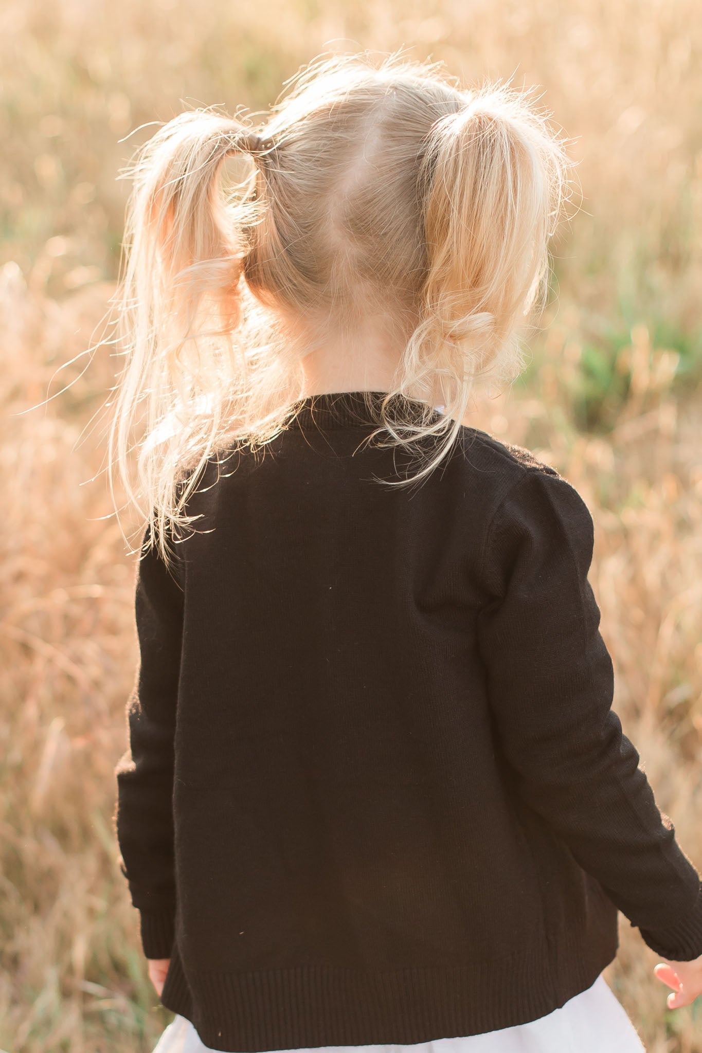 Black Personalized Cardigan