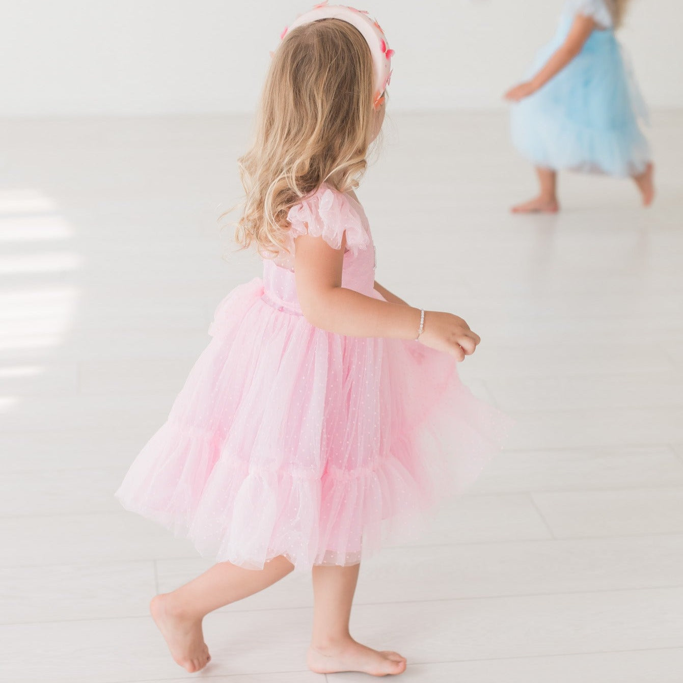 Pink Heirloom Pearl Dress