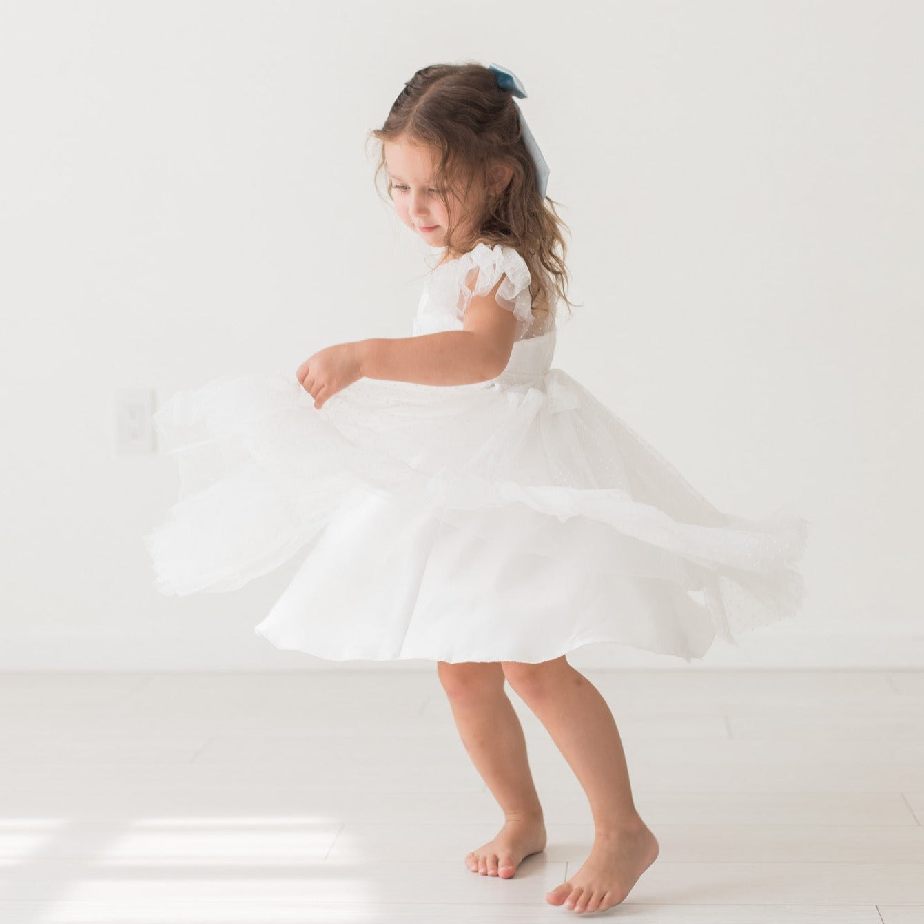 White Heirloom Pearl Dress