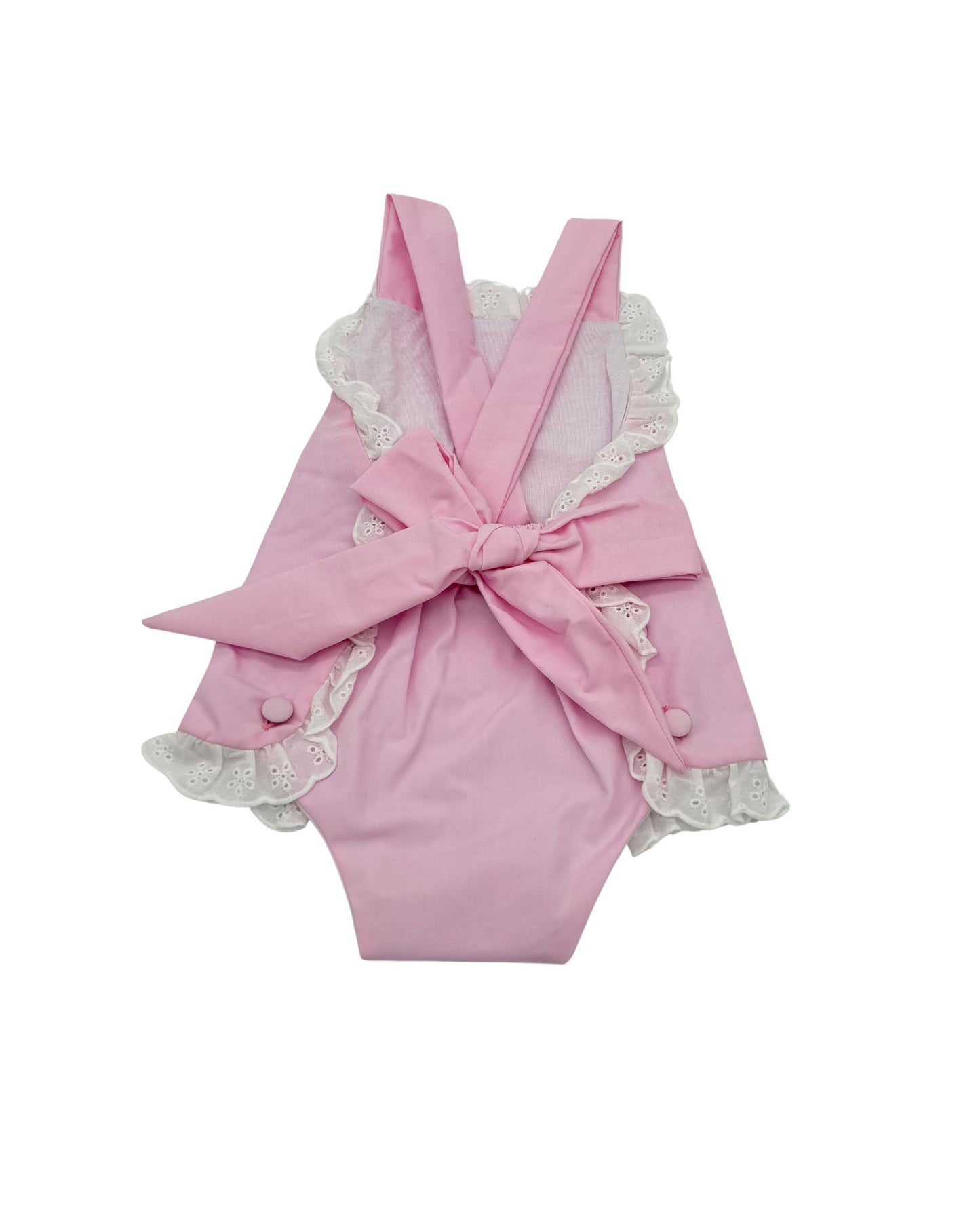 Hampton Pink and White Sunsuit