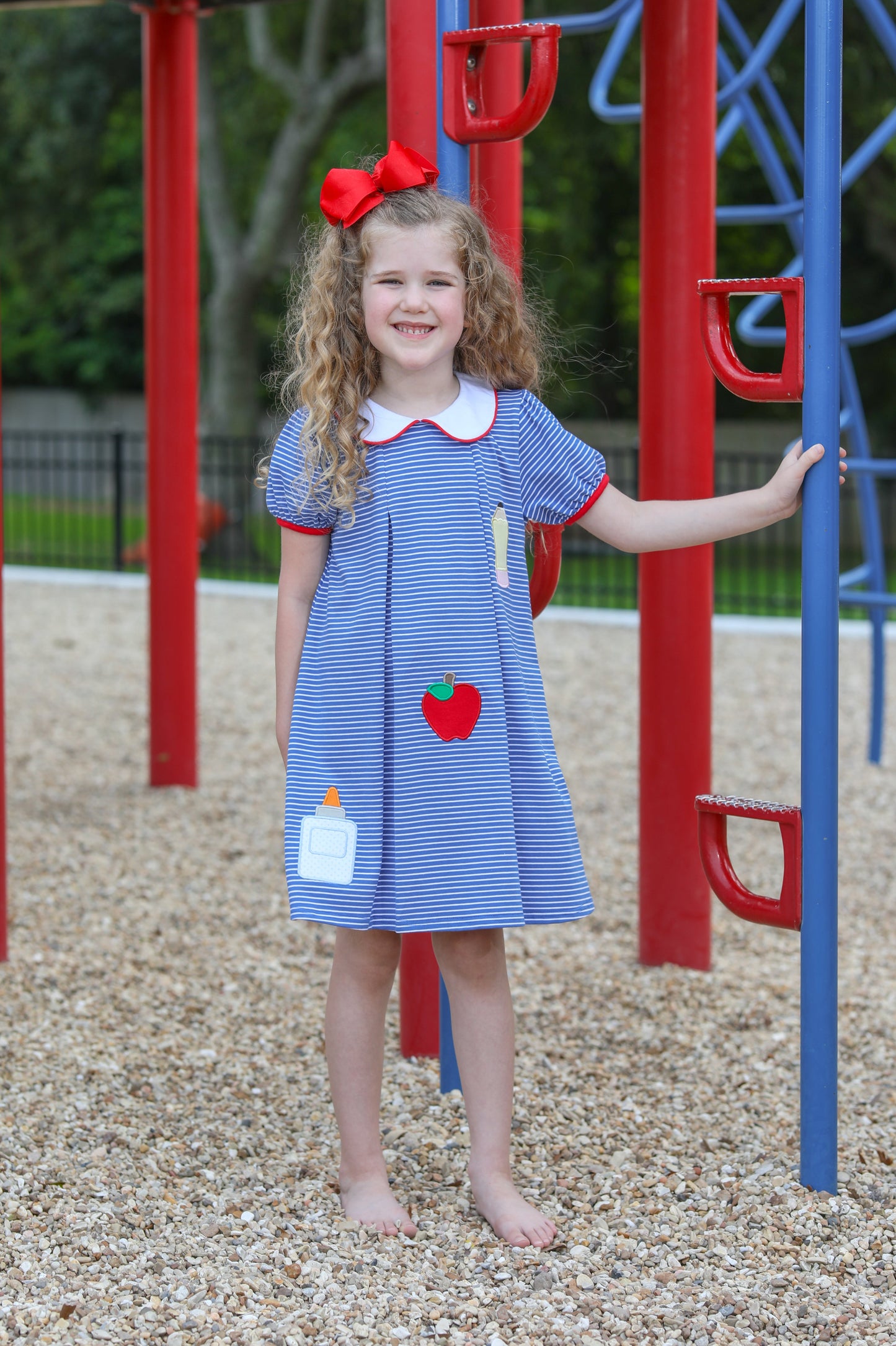 Back to School Pleat Dress