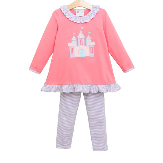 Castle Ruffle Pants Set