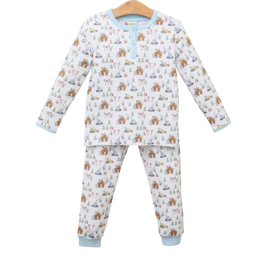 Christmas Construction Pants Set