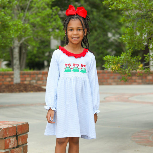 Christmas Tree Trio Dress