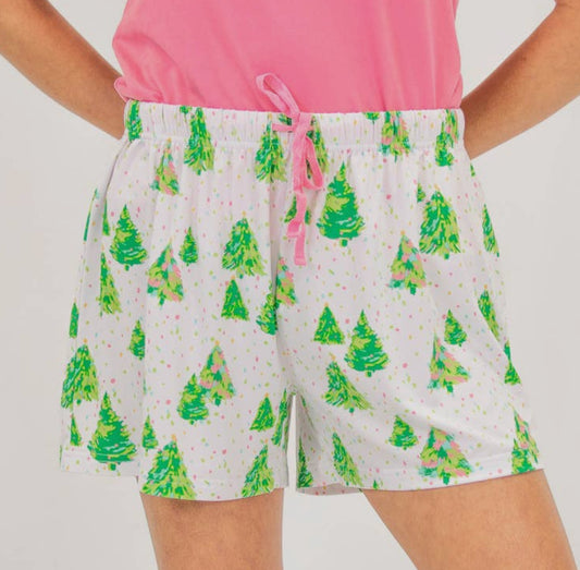 Celebration Tree Sleep Shorts