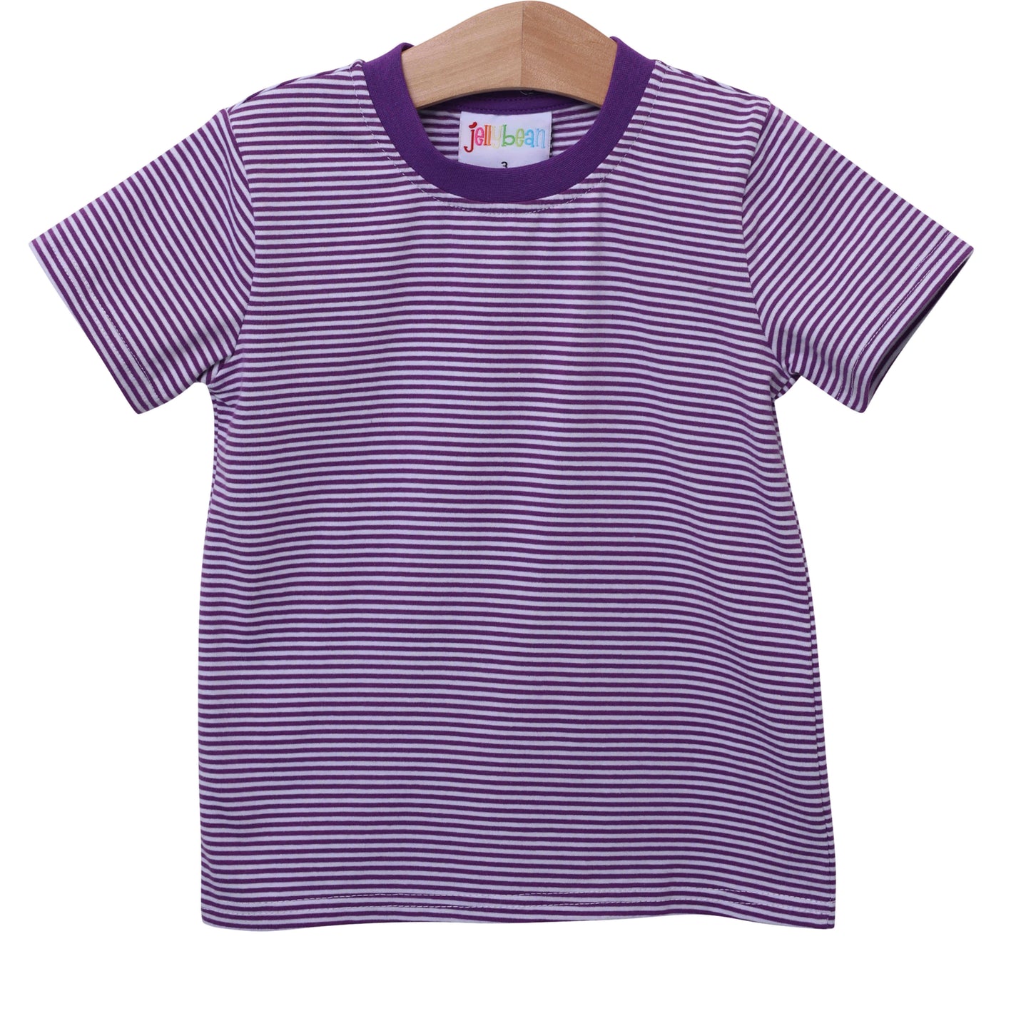 Graham Shirt- Purple Stripe