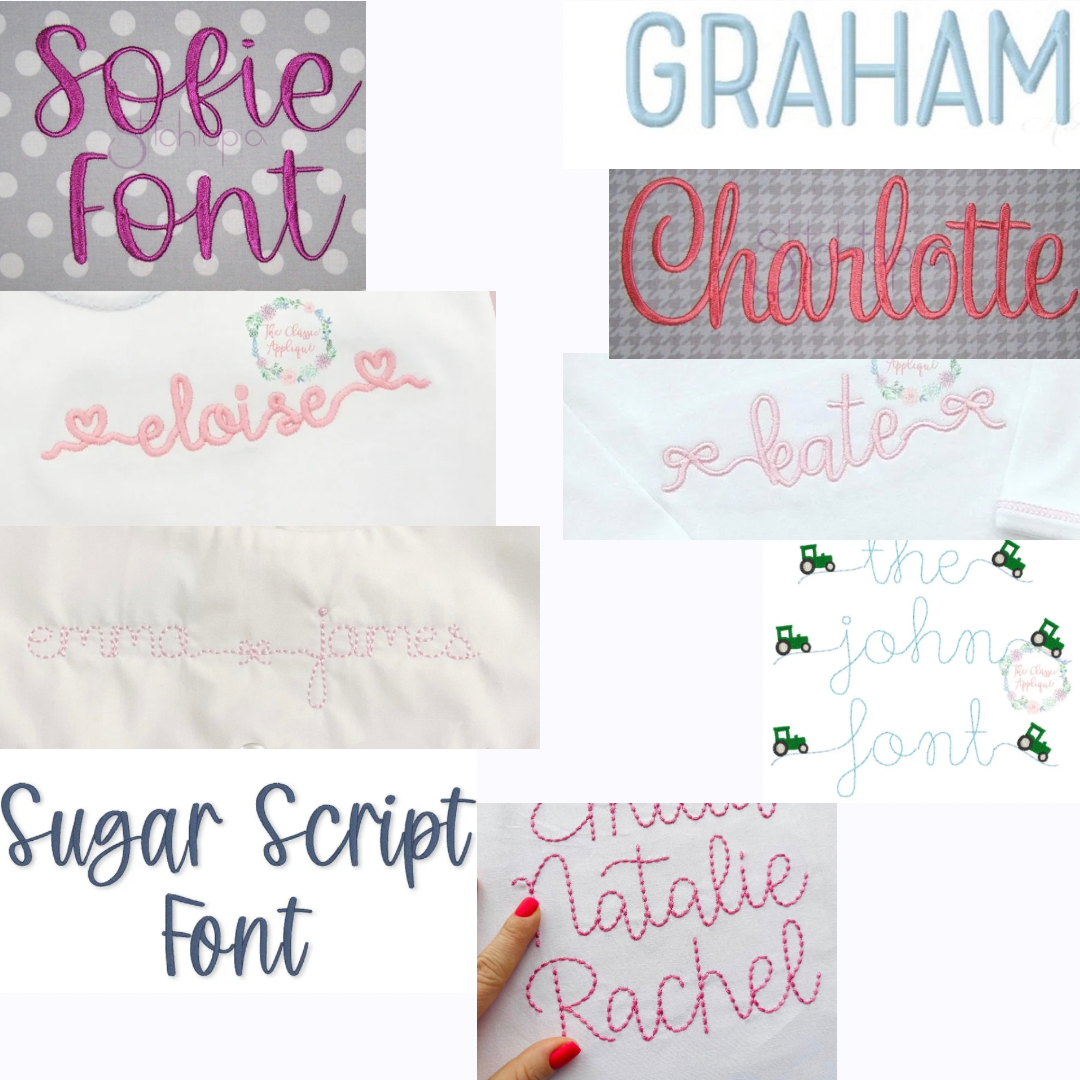 Embroidered Bibs & Burp Cloths