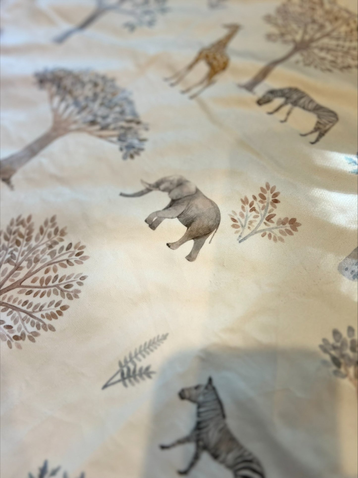 Briggham Blanket: Blue Zoo Mink Blanket