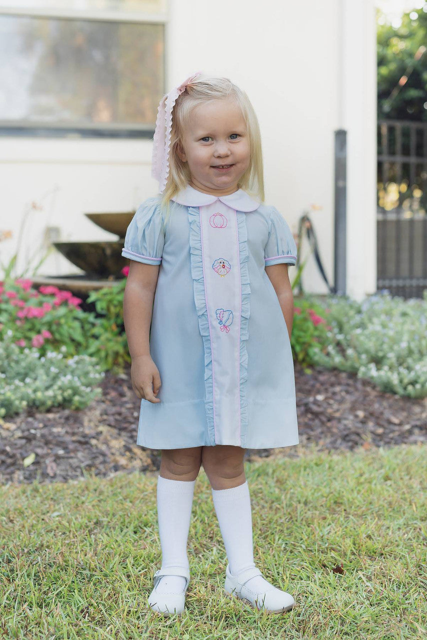 Fallon Girl Dress- THanksgiving