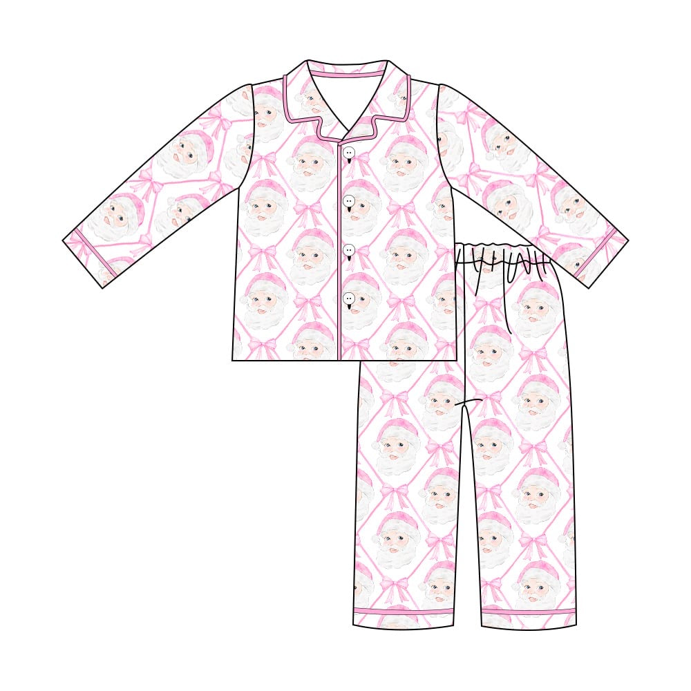 Pre-Order: Vintage Santa Bamboo Pjs (eta:Oct)