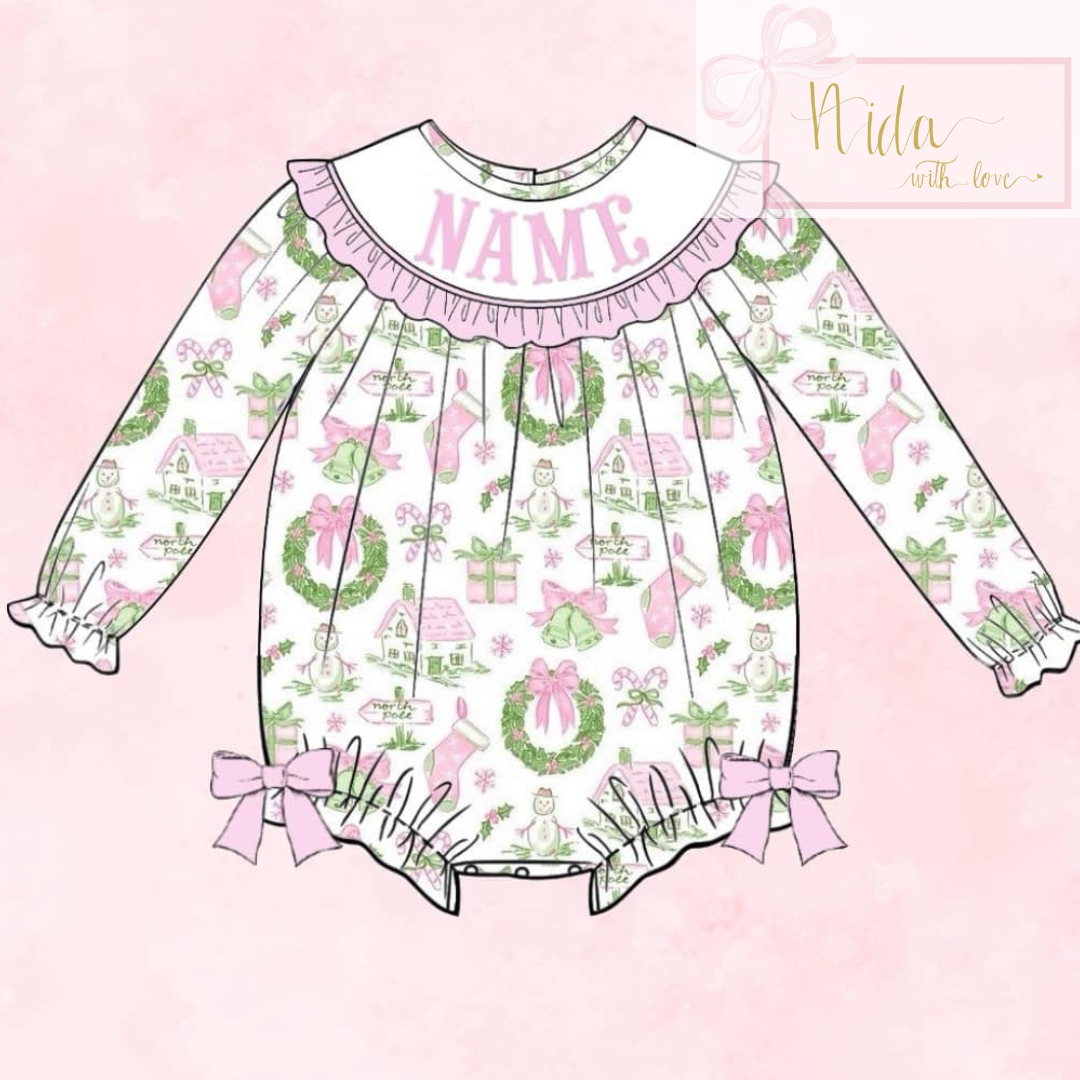 Custom Name Hand Smock Bubble(Oct)