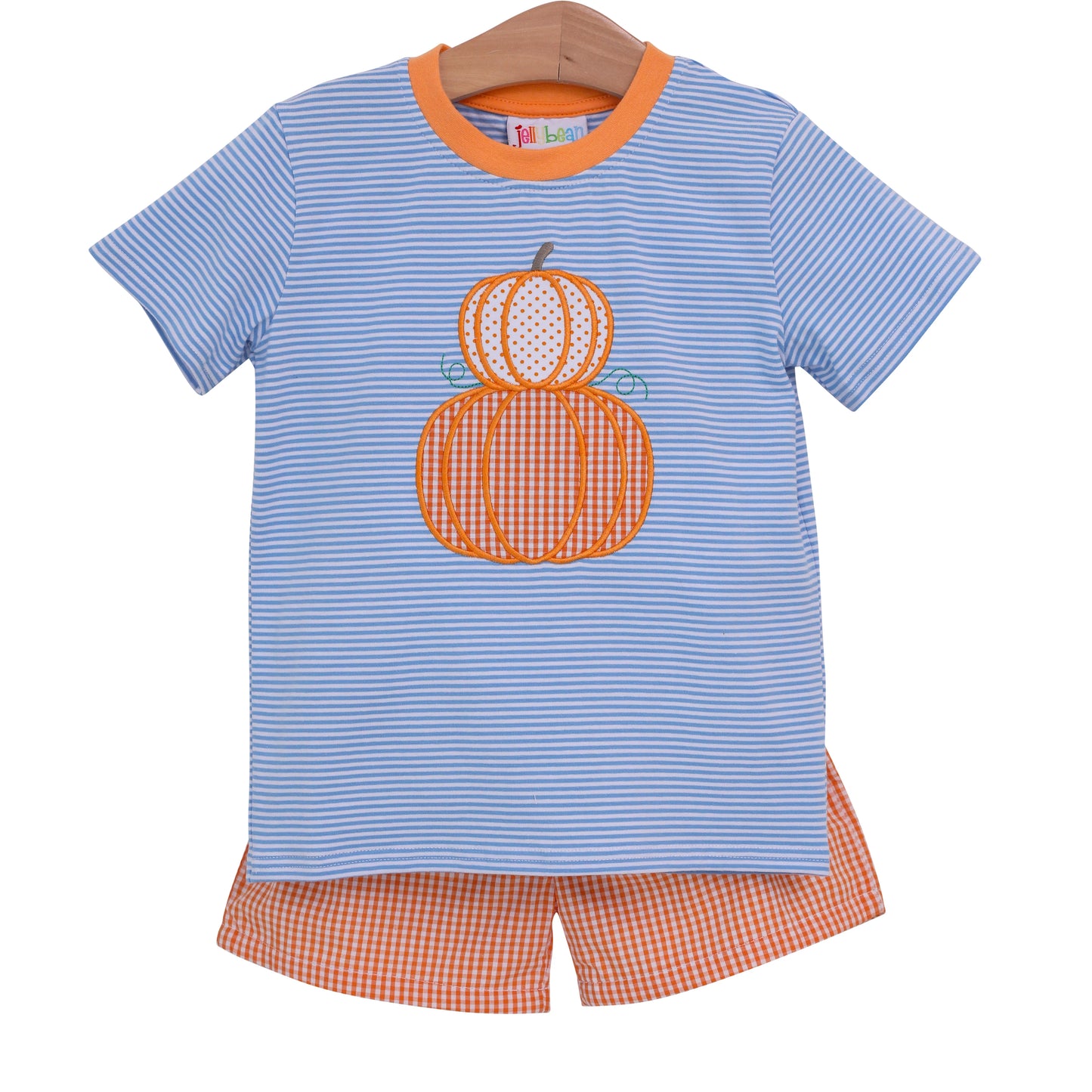 Pumpkin Stack Short Set