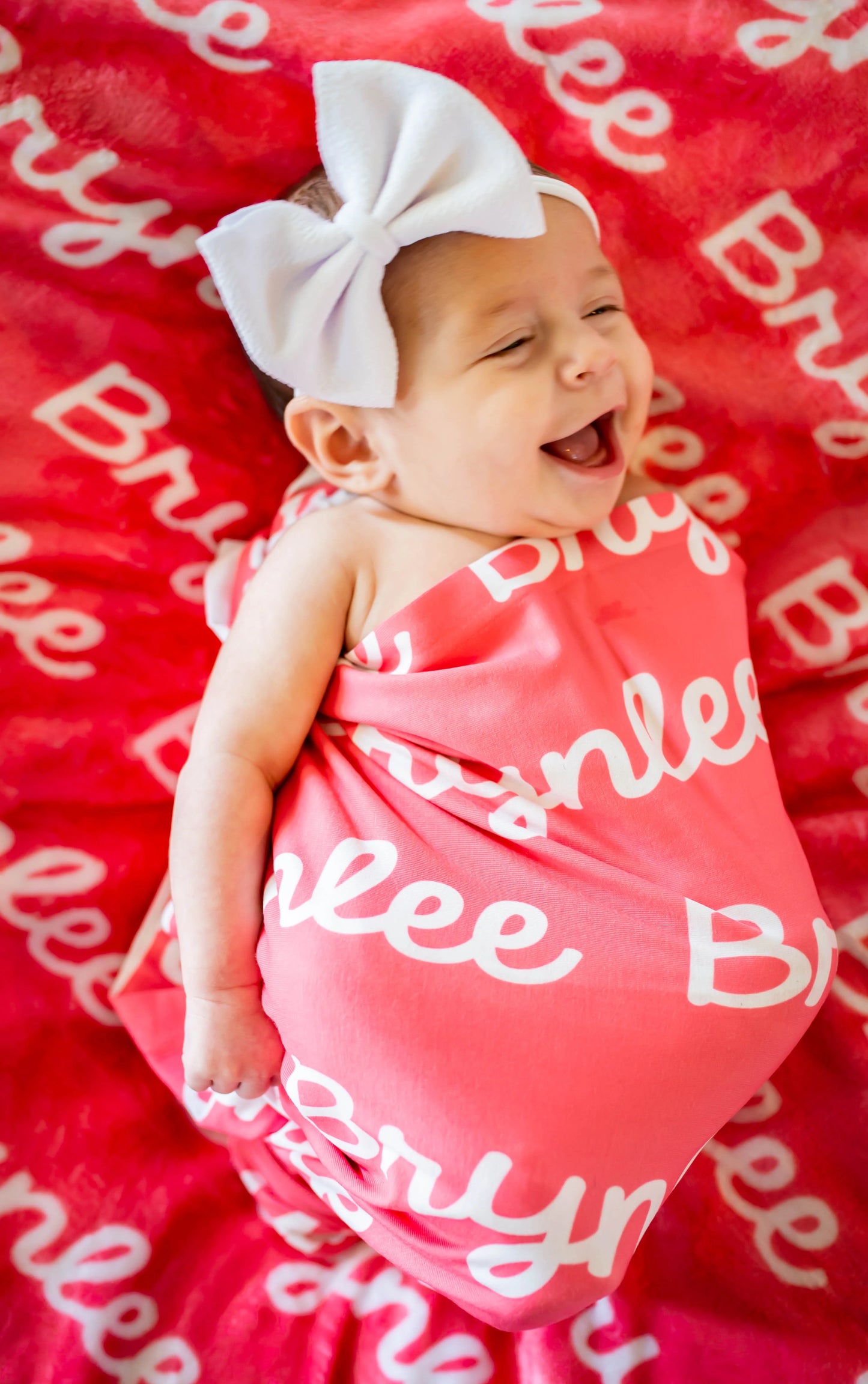 Personalized Name Swaddle Blanket