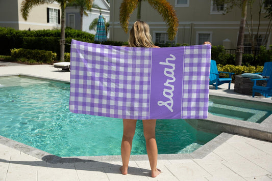 Personalized Beach Towel