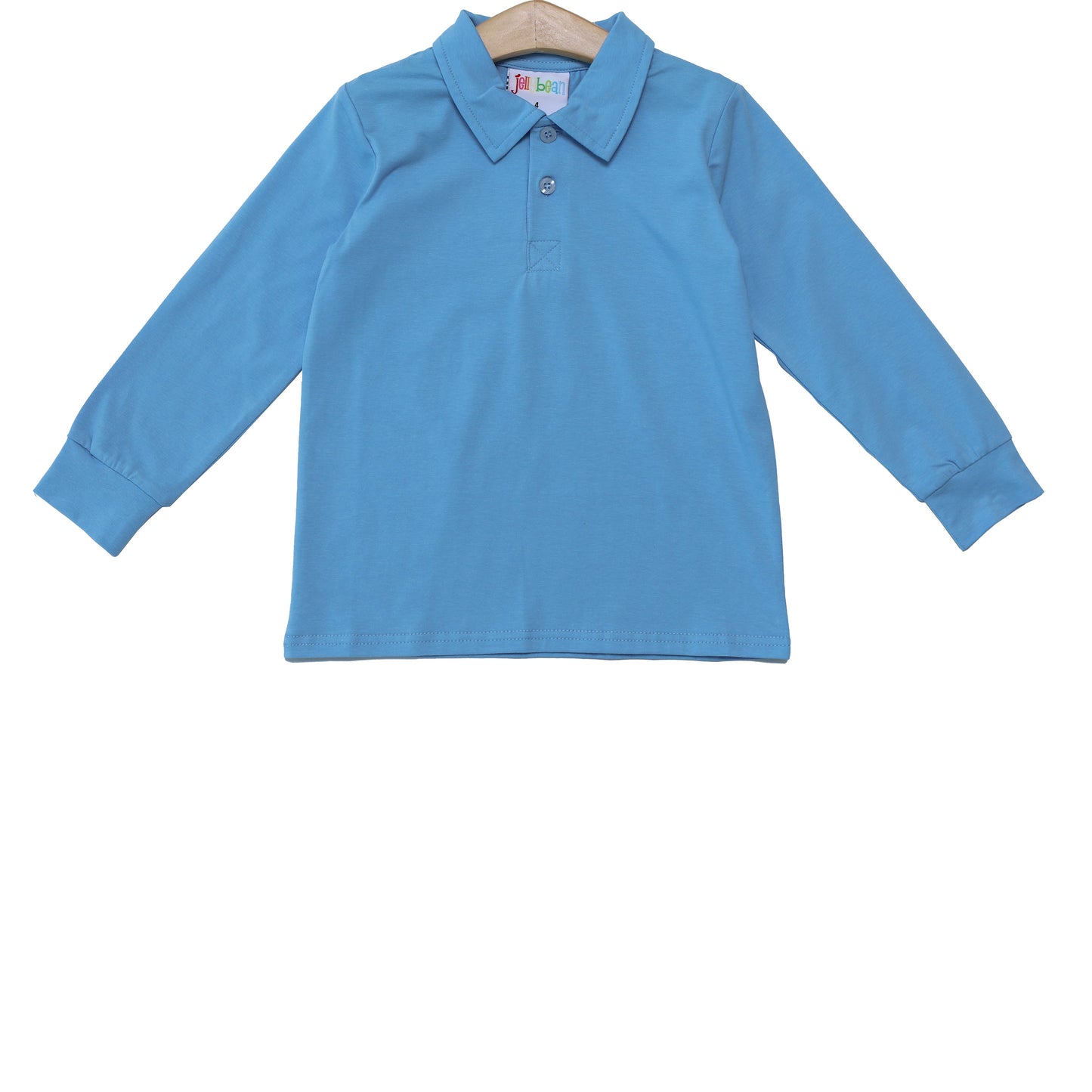 Micheal Polo LS- Cornflower Blue