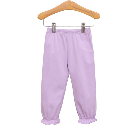 Ruffle Bloomer Pants- Lavender