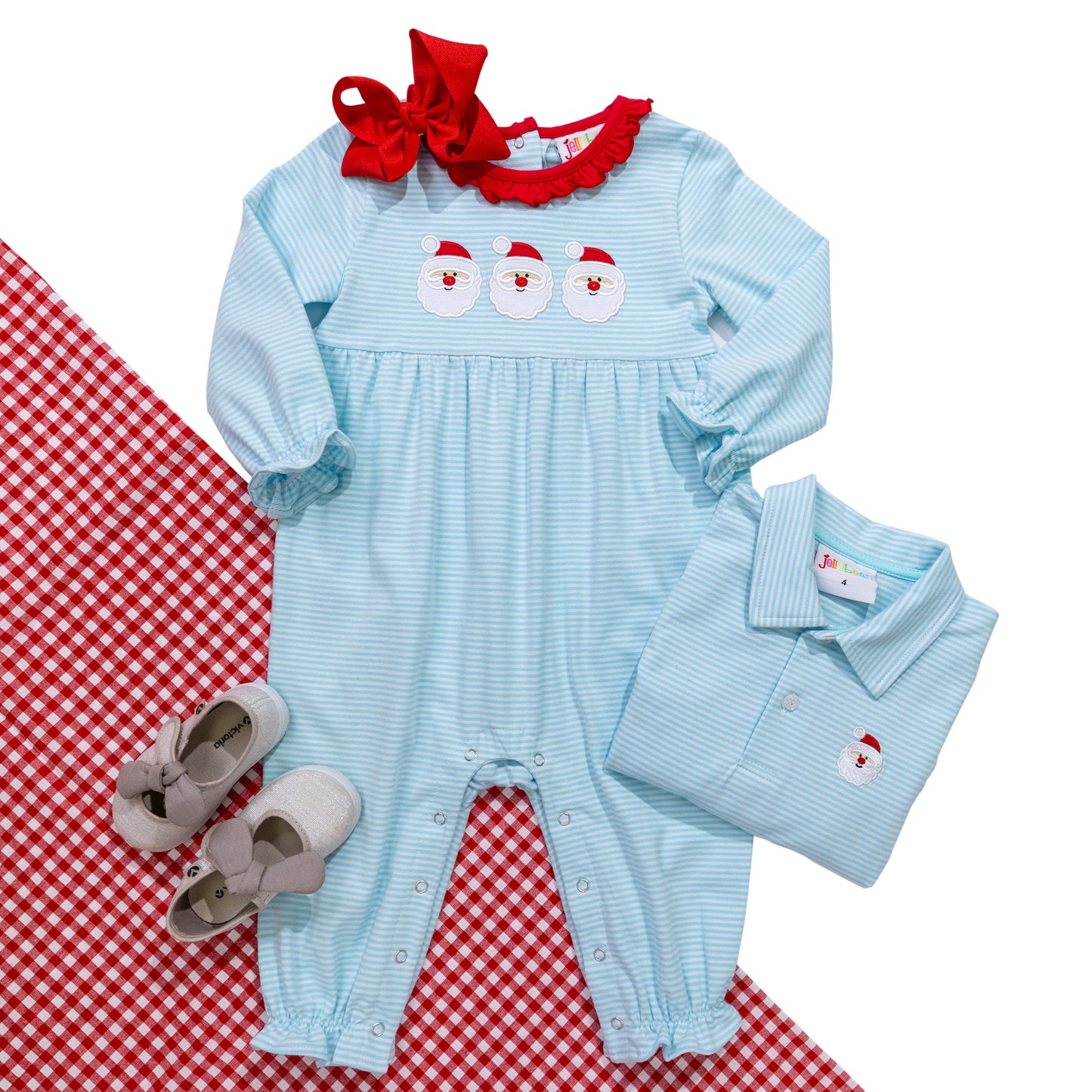 Santa Trio Embroidery Polo