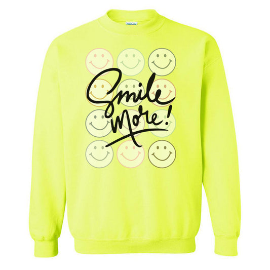 'Smile More' Crewneck Sweatshirt