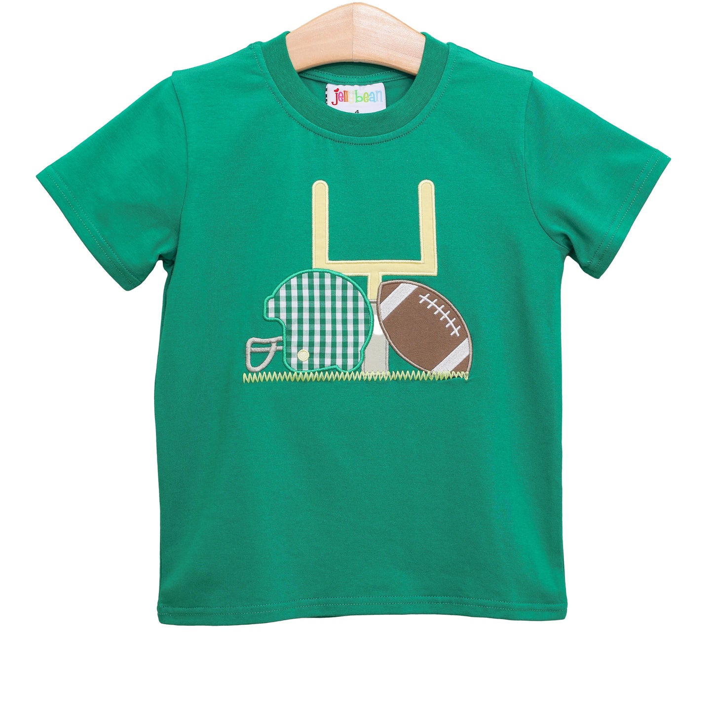 Touch Down Tee- Kelly Green