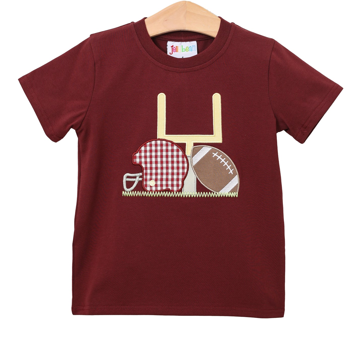 Touch Down Tee- Maroon