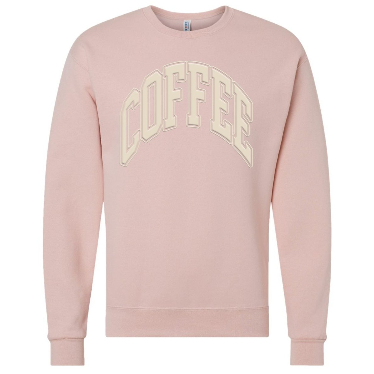 'Coffee' PUFF Crewneck Sweatshirt