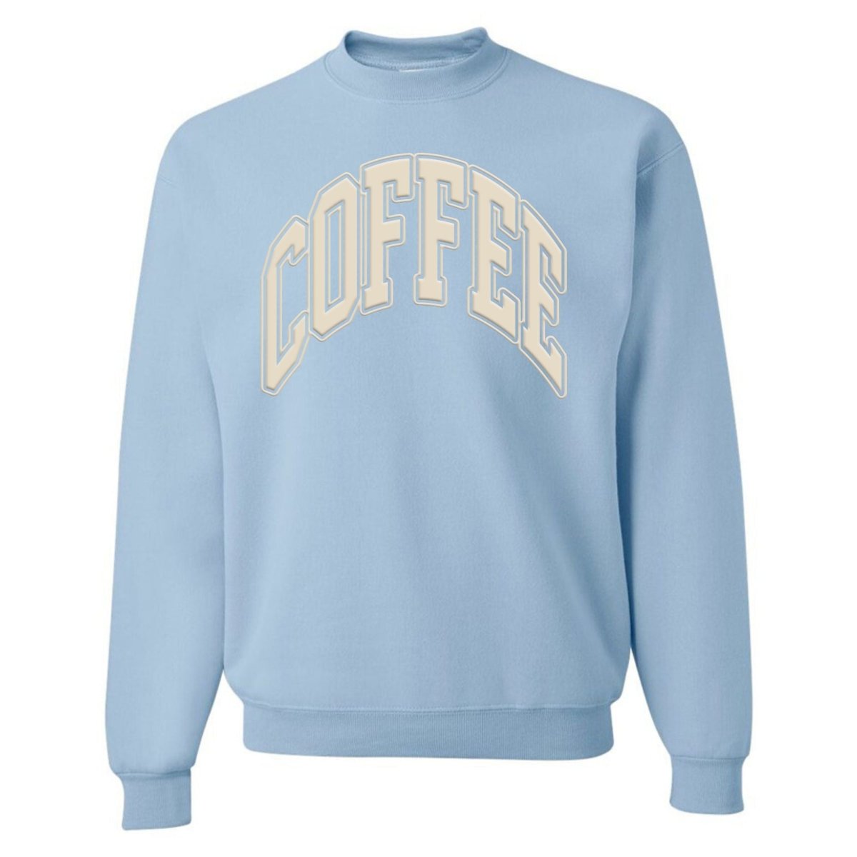 'Coffee' PUFF Crewneck Sweatshirt