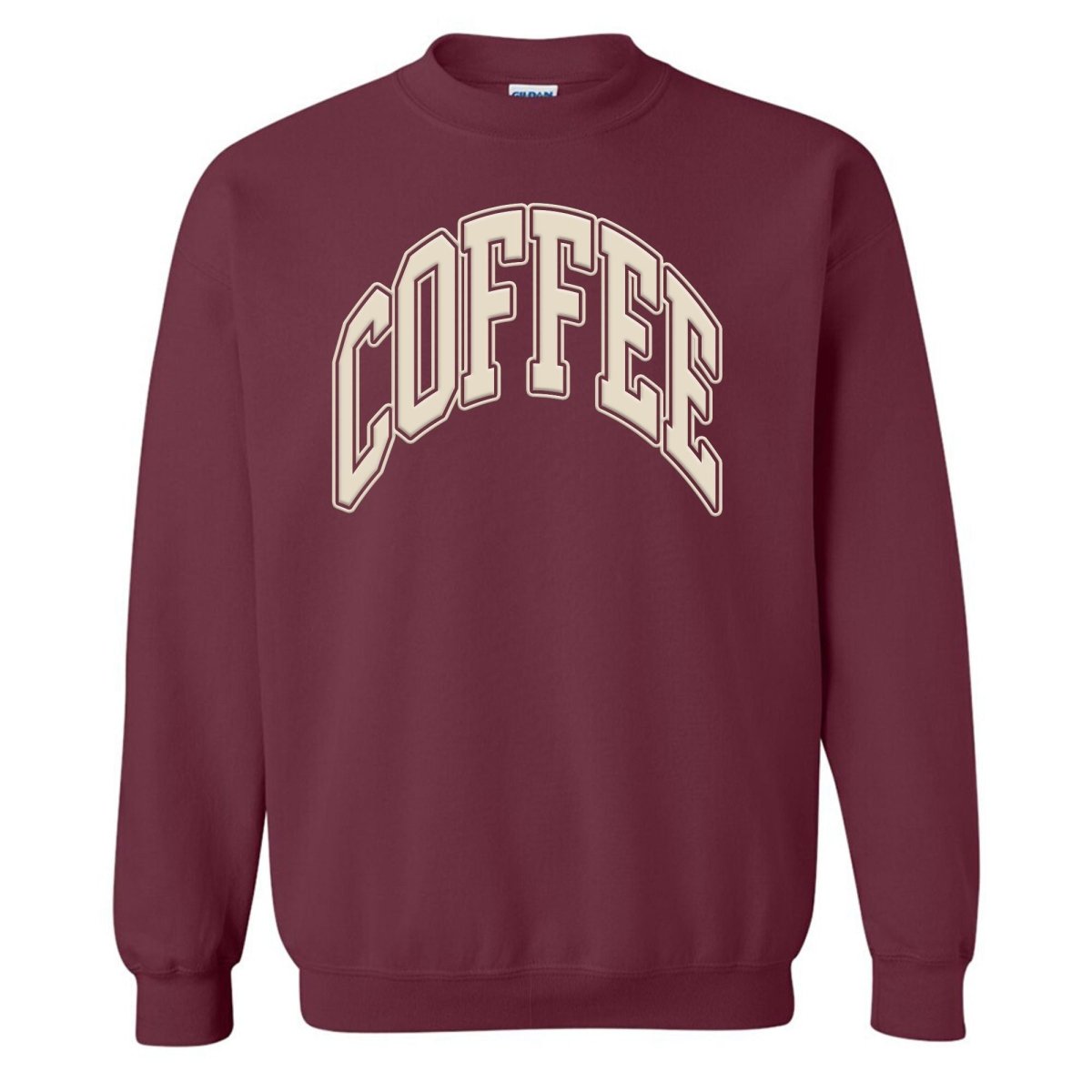 'Coffee' PUFF Crewneck Sweatshirt