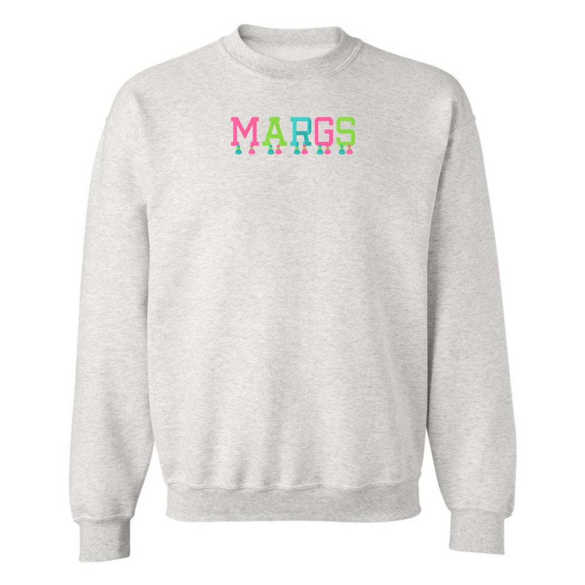 Embroidered Tasseled 'Margs' Sweatshirt