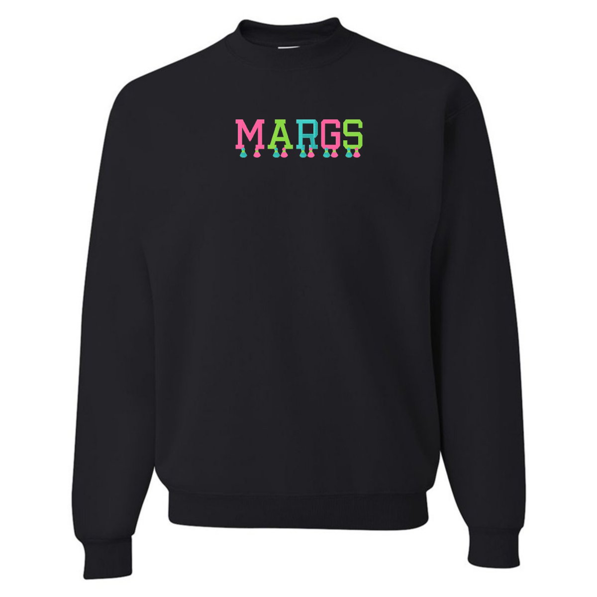 Embroidered Tasseled 'Margs' Sweatshirt