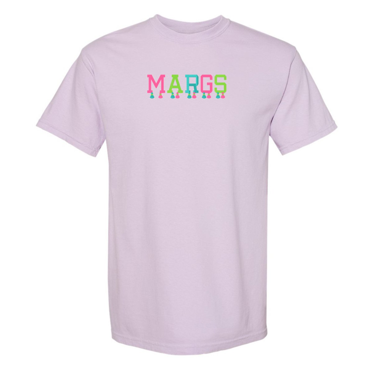 Embroidered Tasseled 'Margs' T-Shirt